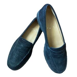 Studio C Black Suede Sparkle Kalorama Loafer